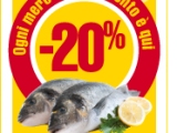 Billa: sconto 20% su tutto il reparto pescheria (30 maggio 2012, 6 giugno 2012)