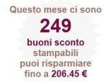 Iper: 249 coupon da 0,30 a 4 euro ciascuno per vini e prodotti alimentari particolari